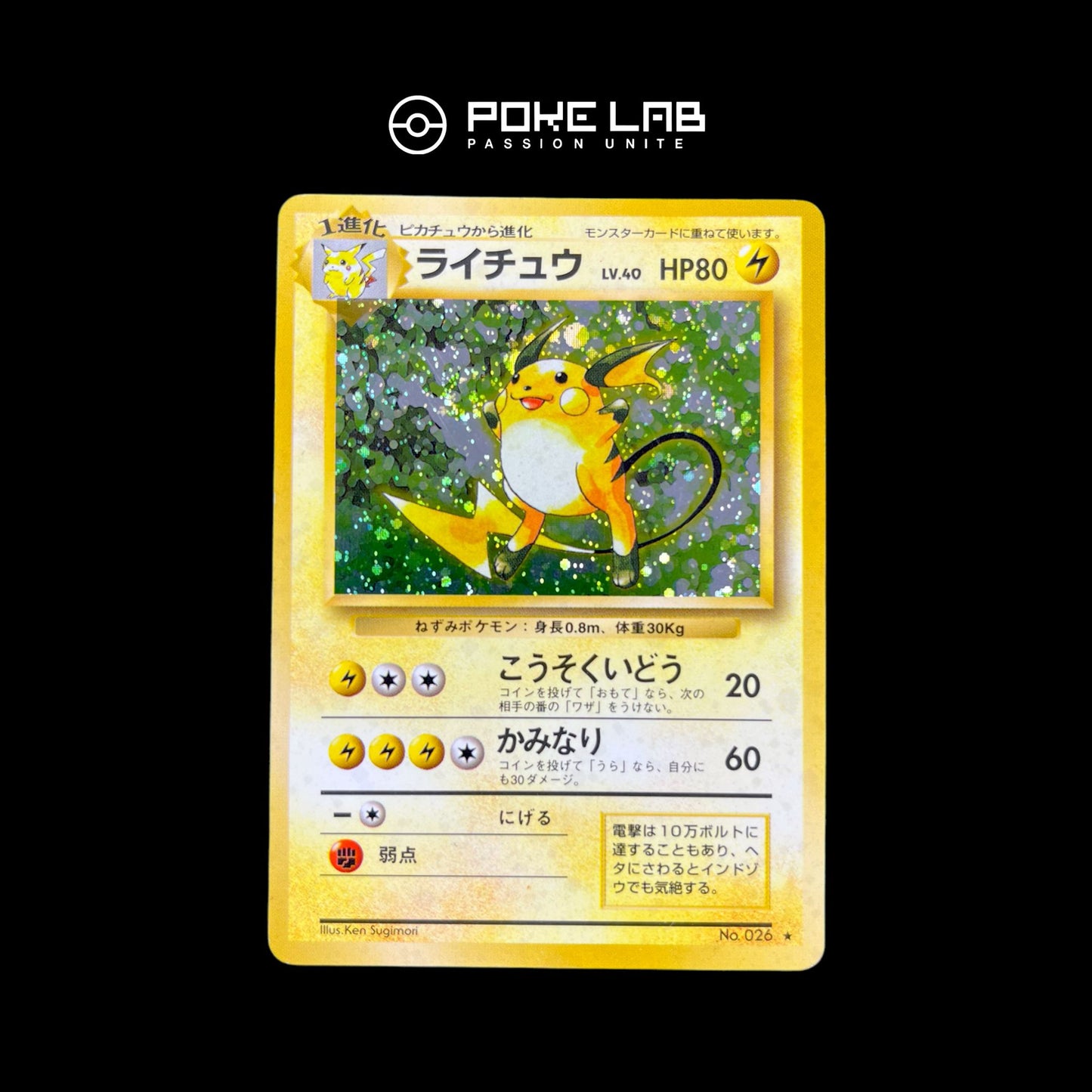 Raichu Holo Set de Base