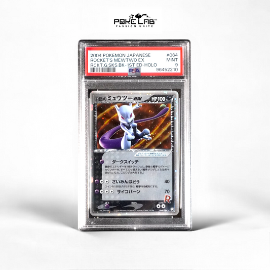 Mewtwo Rocket Ex 064/084 1st PSA 9