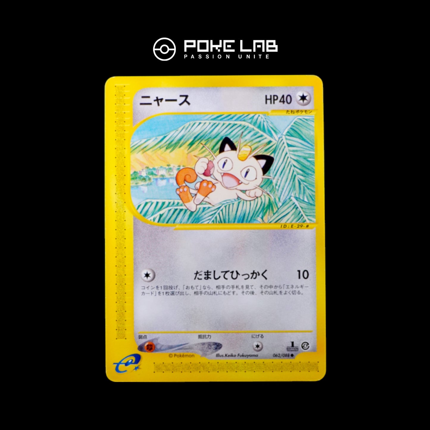 Miaous / Meowth 062/088 1st (Mint)