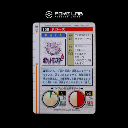 Smogo / Koffing Carddass Red