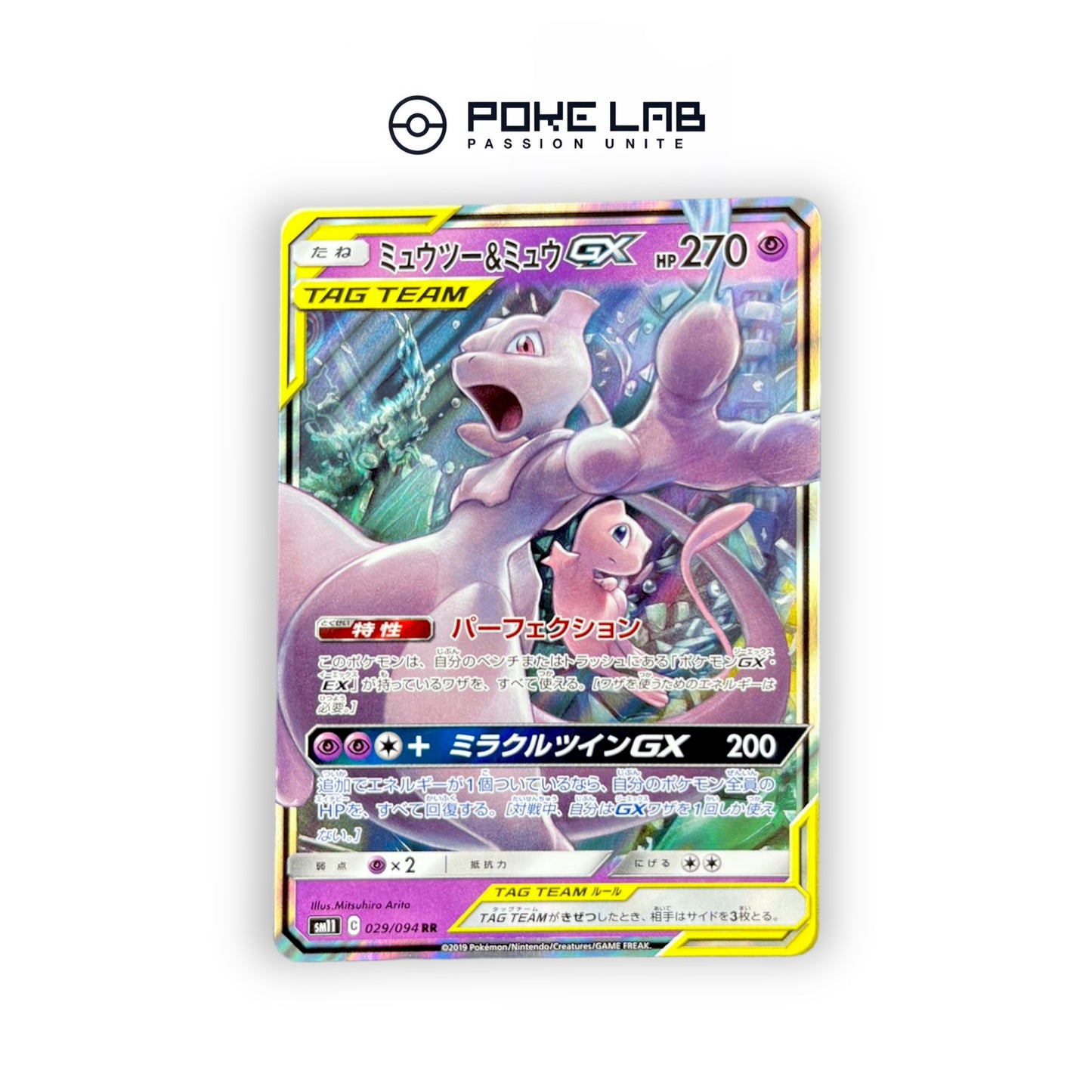 Mewtwo & Mew Tag Team GX 029/094