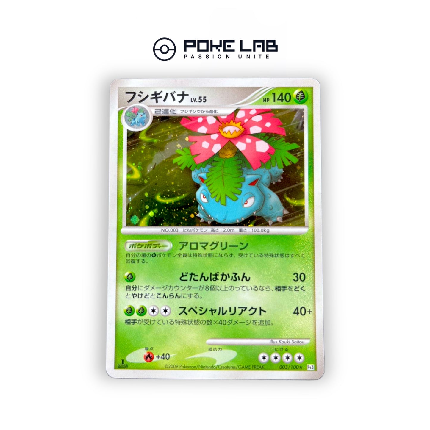 Venusaur Holo 003/100 1st