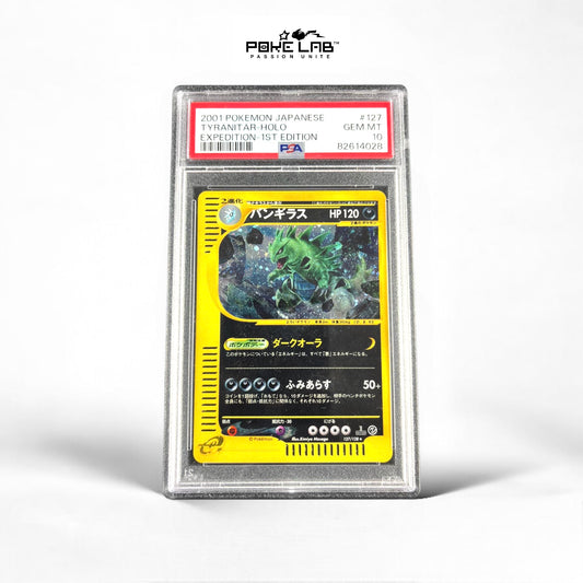 Tyranocif / Tyranitar Holo 127/128 1st PSA 10